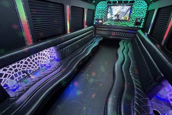 Orem Limo Bus Interior