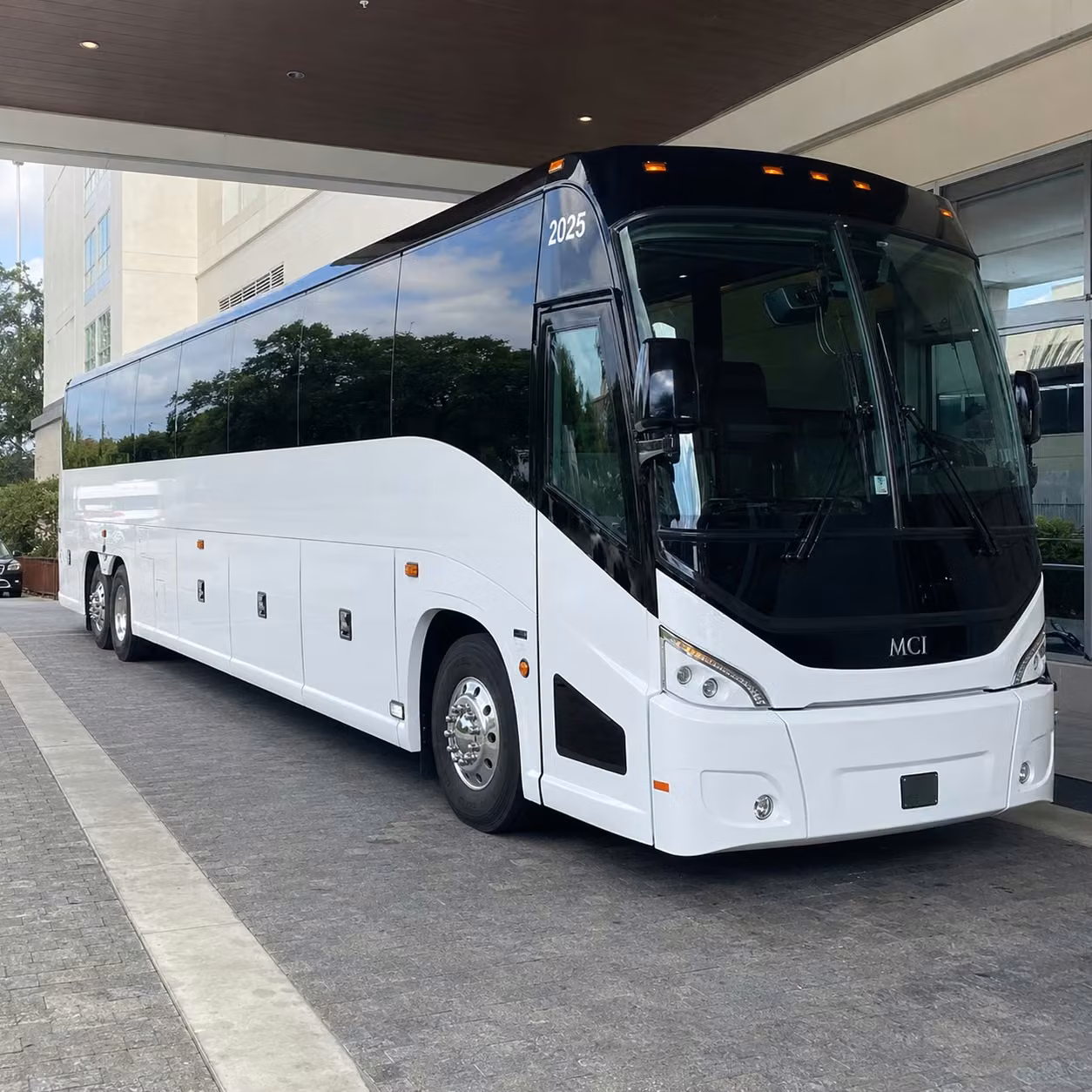 56 passenger charter bus