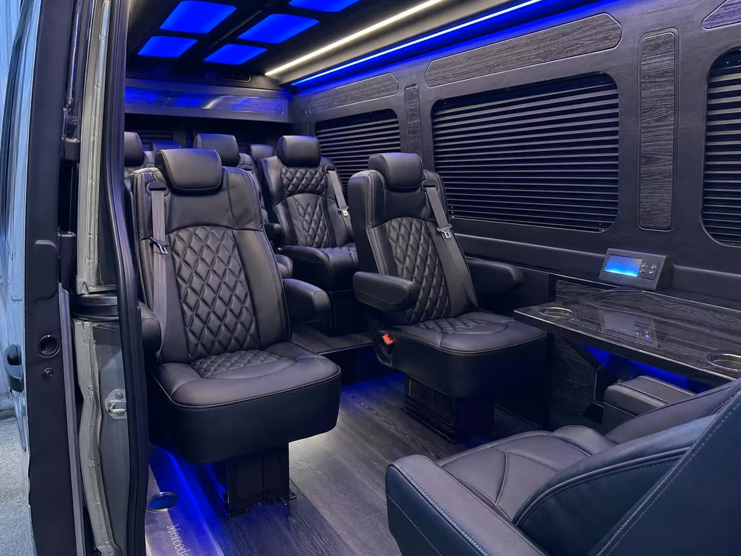 sprinter van transportation for groups and events across orem