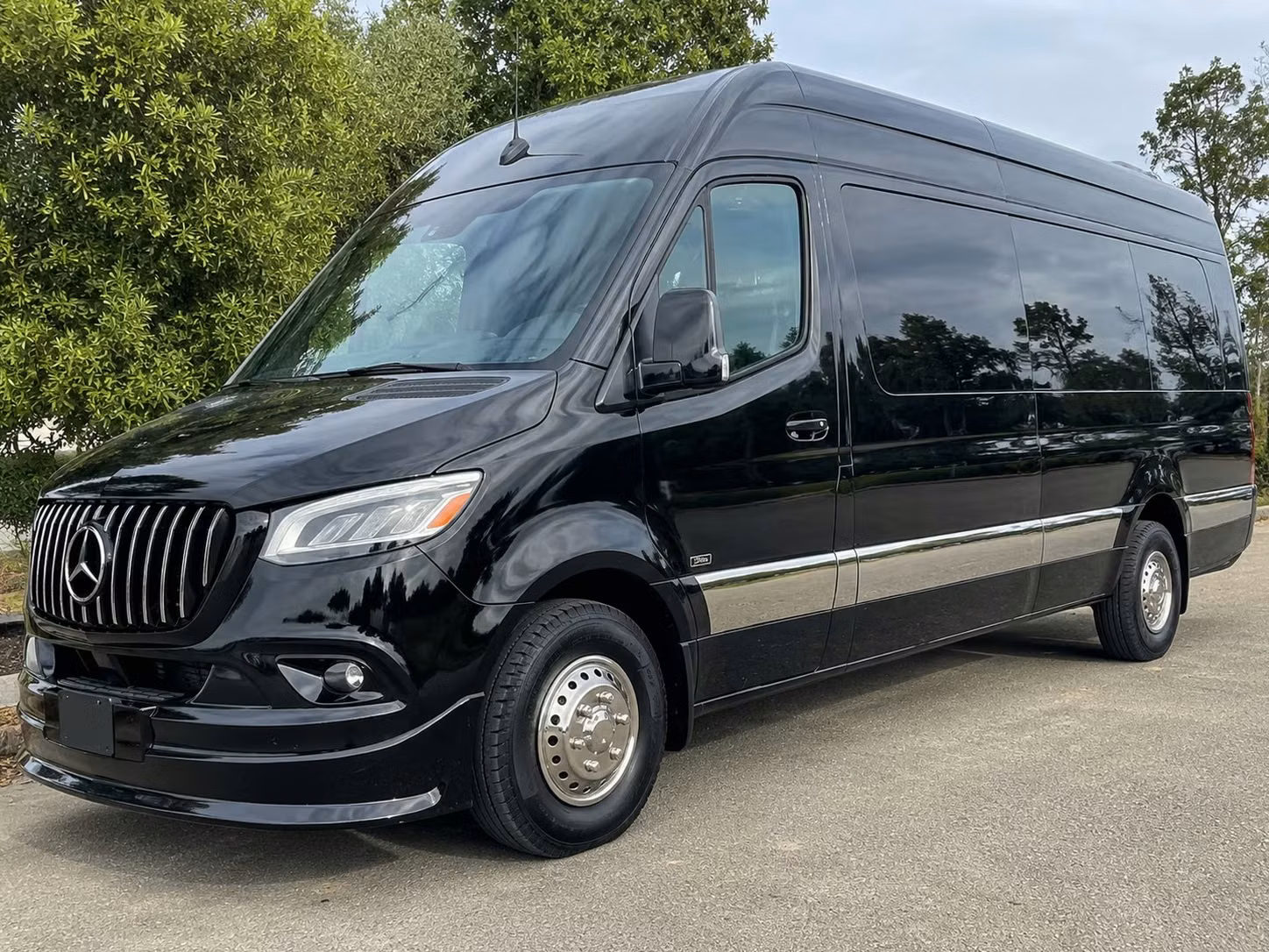 sprinter van with driver